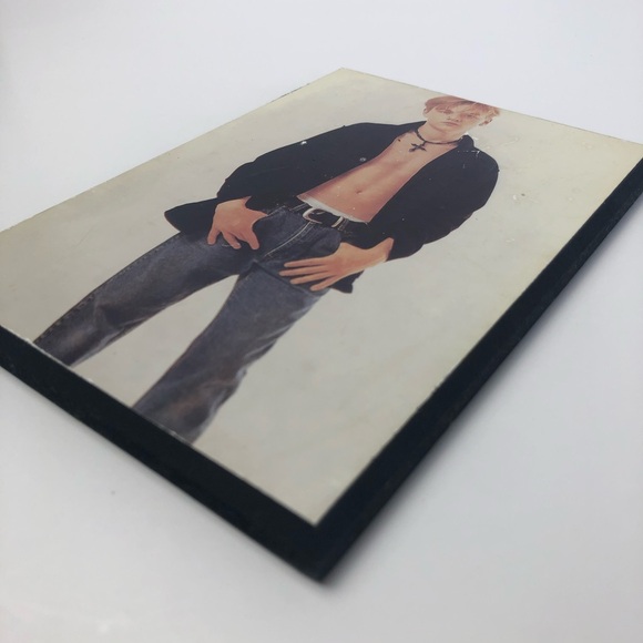 3/25$ - 90s Vintage Leonardo Dicaprio Romeo + Juliet Laminated Picture - Picture 4 of 5